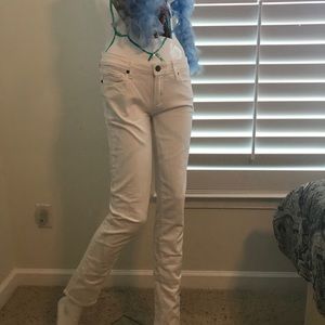 Paige Skyline Skinny, optic white, 27, never worn